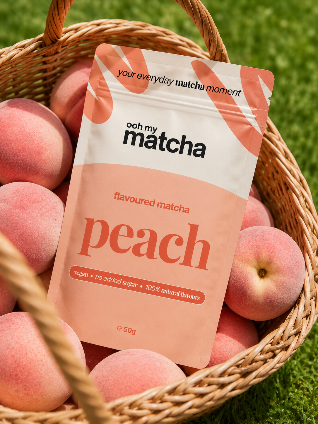 Peach Matcha